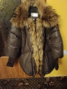 Kurtka damska jenot naturalny L