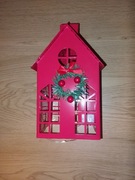 Świąteczny domek, podświetlany, dekoracja świąteczna 