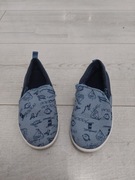 BUTY LETNIE WSUWANE MOKASYNY NIEBIESKI CHŁOPIEC 26