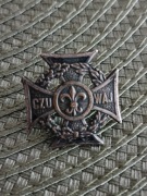 Krzyż Harcerski ZHP numerowany seria I