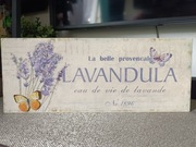 Metalowa blaszana aluminiowa tabliczka tablica dekoracja ozdoba obraz 