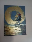 Ręcznie malowany 70x50 