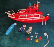 Łódź strażacka Playmobil 