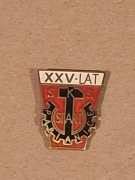 Odznaka klubowa Start Pabianice - 25 lat
