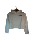 Bluza damska z kapturem champion Biała logo s