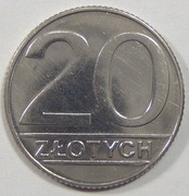 Moneta 20 zł 1989 r.