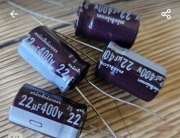 Kondensator 22uf /400V 12,5x20mm 10000h Nichicon CS. Wysyłka gratis.