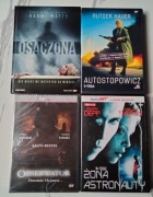 4 x thriller na DVD Autostopowicz Osaczona Obserwator i Żona astronauty 