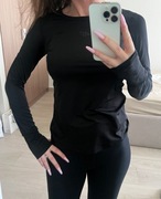 Bluzka 4F M czarna bluzka top sportowa koszulka M