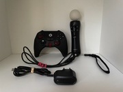 Kontroler Sony Move do PlayStation CECH-ZCM1E + pad Ravcore do PS3