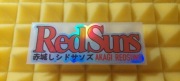 RED SUNS JDM JAPAN TUNING NAKLEJKA STICKERS