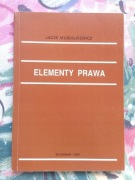 ELEMENTY PRAWA MUSIAŁKIEWICZ EKONOMIK 1995