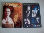 ELŻBIETA I 2 dvd Helen Mirren Jeremy Irons JAK NOWY +Stan Gry Russel Crowe 