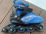 Rolki Łyżworolki dziecięce CRIVIT r. 32 - 36 niebieskie