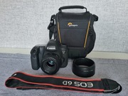 Canon EOS 6D + obiektyw 50mm f 1.8 stm + karta 64gb  + pokrowiec