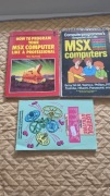 MSX komputer. Zestaw 3 książek 