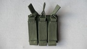 Potrójna ładownica na magazynki do MP5/MP7/MP9 - Olive [8FIELDS]
