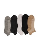 5x Skarpety Stopki Damskie Bawełniane 