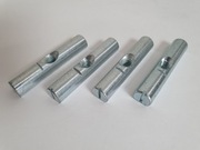 Nakrętka wałeczkowa pojedyncza M8 x 12 x 60 mm 