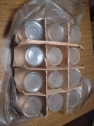 Zestaw 12 Sztuk Szklanek z PRL Lata 80' Różne Rodzaje w Opakowaniu