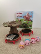 Świnie na trampolinie - Gra zręcznościowa 