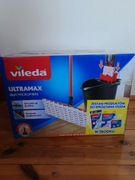 Vileda ultramax mop plus zestaw ścierek nowy zapakowany 