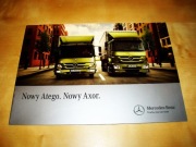 Prospekt Mercedes Atego & Axor 2010 j.polski!