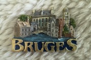 Magnes na lodówkę  Brugges Belgia