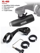 Lampka rowerowa XOSS XL-400Lm + Xoss uchwyt licznika rowerowego Pakiet Nowy