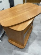 Szafka RTV drewno, olcha