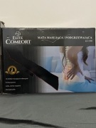 Mata masująca i podgrzewająca firmy Elite Comfort