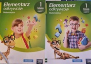 2x Matematyka klasa 1 części 1 i 2 Elementarz Odkrywców