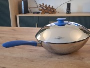 Nowy wok Tupperware 3 l, 30 cm, Inox 18/10, Made in France