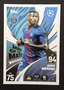 Match Attax 2025/2026 NUNO MENDES nr.332  MAN OF THE MATCH 