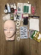 używany zestaw do przedłużania rzęs