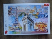 Puzzle 2000 - Zabytki Europy Trefl Premium Quality