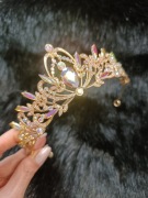 Korona diadem tiara opaska królowa księżniczka bal urodziny ślub komunia 