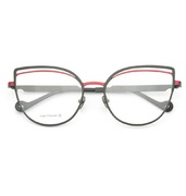 Lekki damskie retro oprawki typu kocie oko