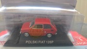 Polski Fiat 126p Kultowe Maluchy 1:43 Hachette #1