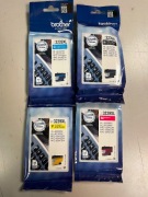 4x TUSZ BROTHER LC3239XL CMYK DO MFC-J6945DW