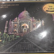 Wydrapywanka magiczna Taj Mahal 405x285 mm C015