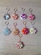 Łapka kocia. Brelok na klucze, do plecaka.