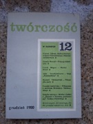 Twórczość nr 425 (12/1980) A. Iwaszkiewiczowa; Witkacjana B. Malinowskiego