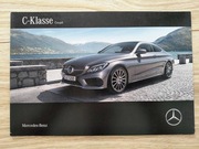 Mercedes C Klasa Coupe - Prospekt Katalog Broszura Klasse Class