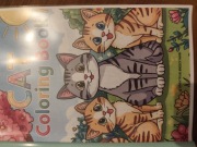 kolorowanka koty dla dzieci i dorosłych relaks dużo detali