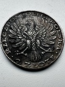 Rzadka moneta 2 złote 1928 królowa korony polskiej