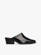 Skórzane buty damskie mule kowbojki Tommy Hilfiger rozmiar 38