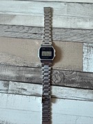 Casio zegarek Vintage srebrny stan idealny ! 