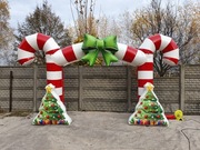 Dmuchana bramka świąteczna dekoracyjna reklamowa dmuchaniec PROMOCJA