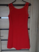 Sukienka czerwona damska r. S